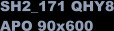 SH2_171 QHY8 APO 90x600