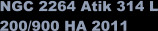 NGC 2264 Atik 314 L 200/900 HA 2011