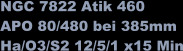 NGC 7822 Atik 460  APO 80/480 bei 385mm Ha/O3/S2 12/5/1 x15 Min