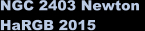 NGC 2403 Newton  HaRGB 2015