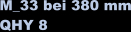 M_33 bei 380 mm QHY 8